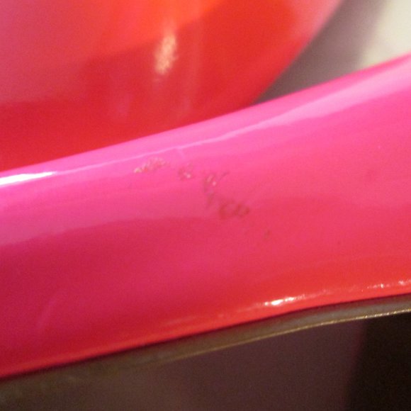 BCBGeneration NEON PINK PATENT LEATHER STILETTO – NWT - Picture 7 of 10